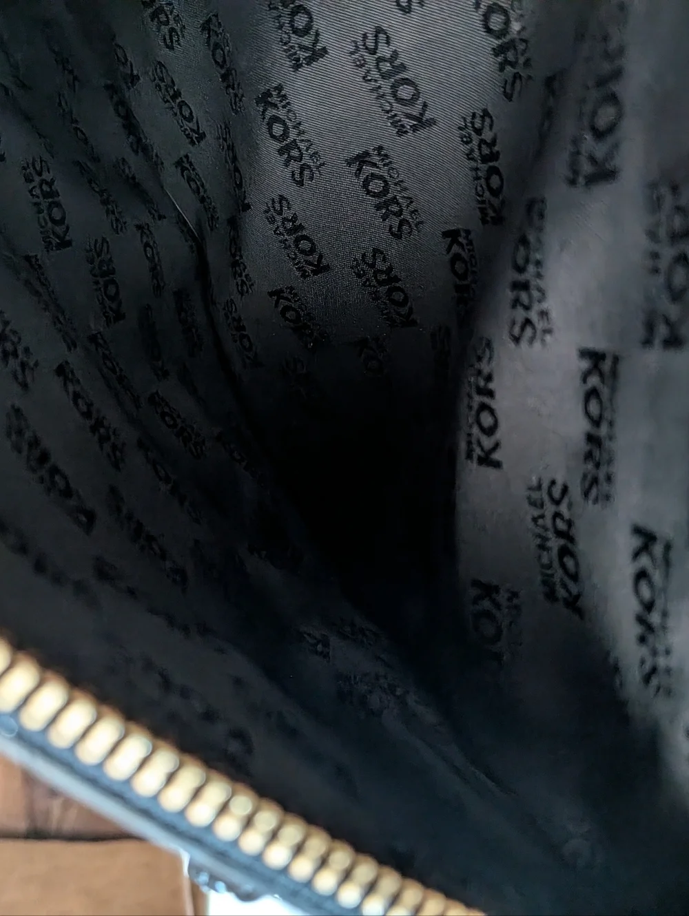 Michael Kors Black Saffiano & Croc-Trim Satchel - Picture 10 of 10